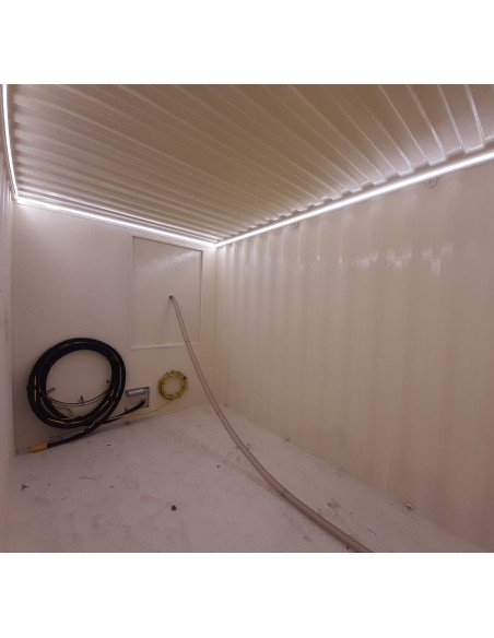 CABINA CONTENEDOR DE CHORREADO ABRASIVO CCH12X2.3X2.4