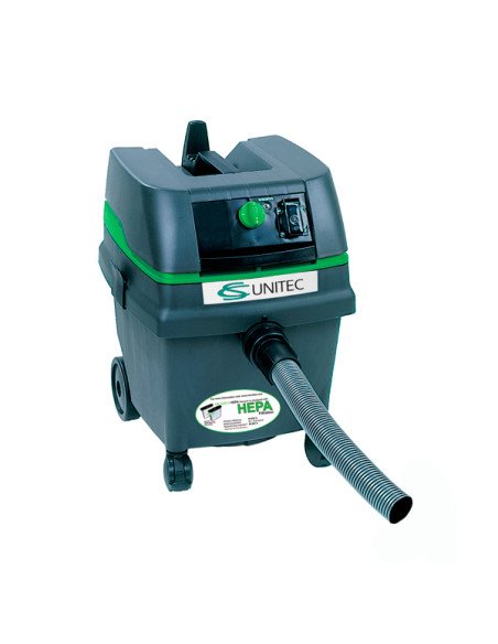 ASPIRADOR INDUSTRIAL 6.6 GAL CON LIMPIEZA AUTOMÁTICA PARA TRABAJO PESADO