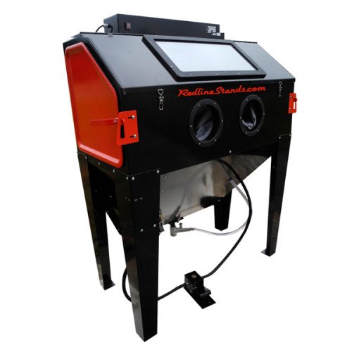 CABINA PARA SANDBLASTING CON COLECTOR DE POLVO ELÉCTRICO