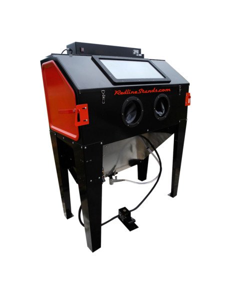 CABINA PARA SANDBLASTING CON COLECTOR DE POLVO ELÉCTRICO