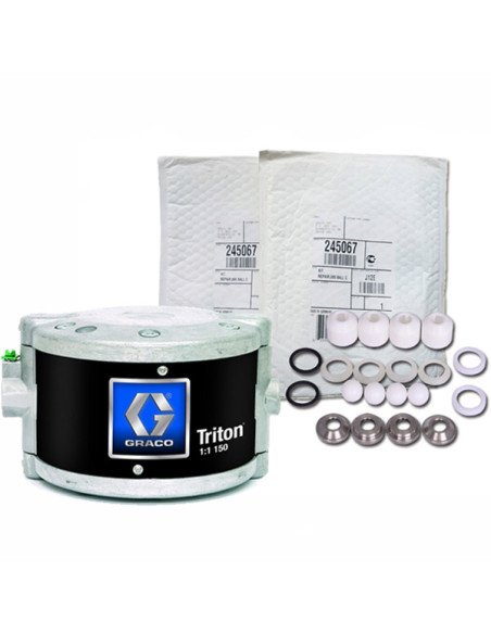 KIT DE REPARACION VALVULA DE AIRE BOMBA TRITON 308 1:1