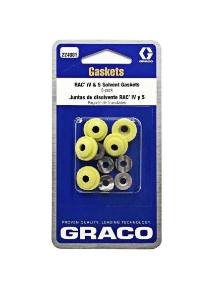 EMPAQUES PARA BOQUILLAS RAC 5 BASE SOLVENTE