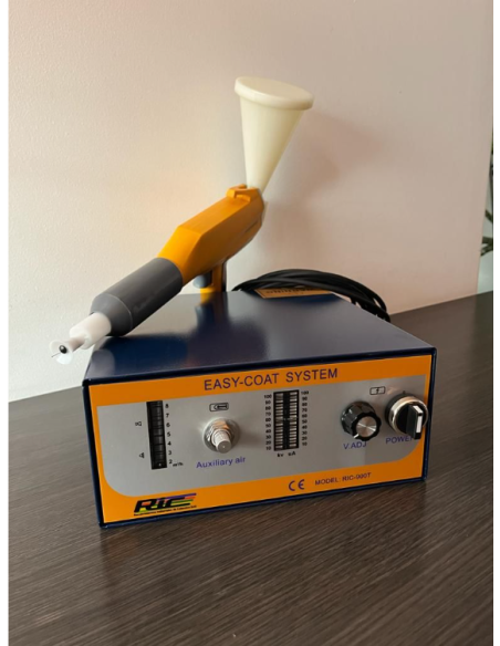EQUIPO DE PINTURA ELECTROSTATICA PISTOLA, CARGADOR Y TOLVA DE 300 GRS