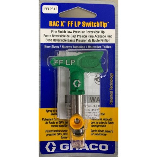 Boquilla Acabado Fino  - Graco RAC X, FFLP312
