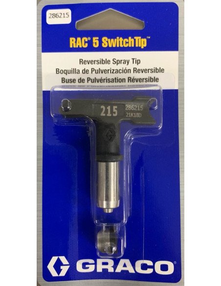 Boquilla RAC V 215 Graco 0,015 pulg, 286215