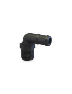 Espiga para manguera, poliéster - 90 grados. 1"T x 3/4"B, HB-100 X 075-90
