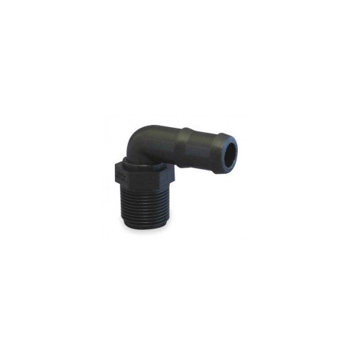 Espiga para manguera, poliéster - 90 grados. 1"T x 3/4"B, HB-100 X 075-90