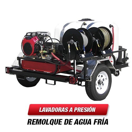 Lavadora a Presión con remolque 3500 PSI motor Honda GX630 TRHDCV5535HG