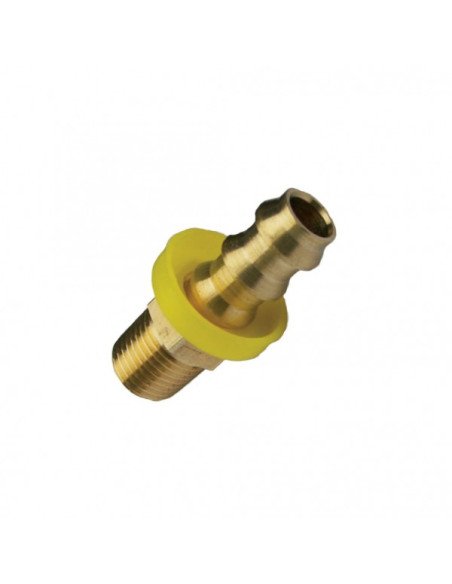 Male PO Hose Barb 1/2x3/8, 272-08-06