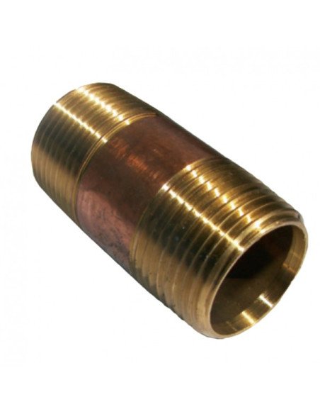 Nipple, Brass, 3/4 x 2, BR40-34x2