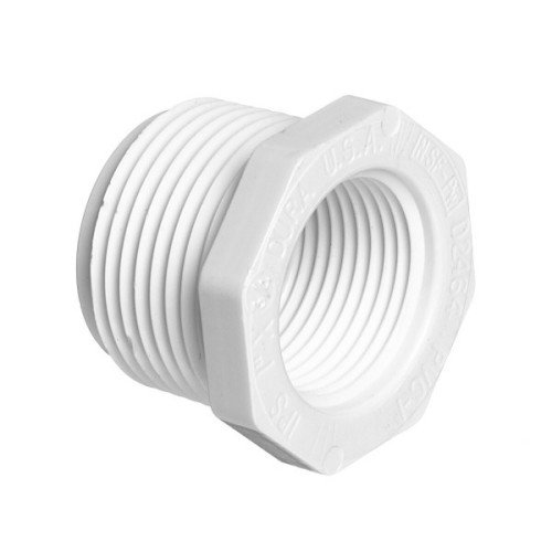 Bushing, Hex - 1 1/4" x 1" PVc, 439-168
