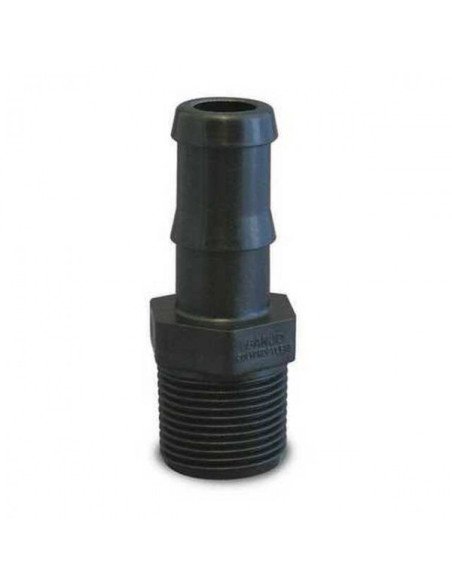 Hose Barb, Poly 1/2"Pipe x 1/2"Barb, HB-050