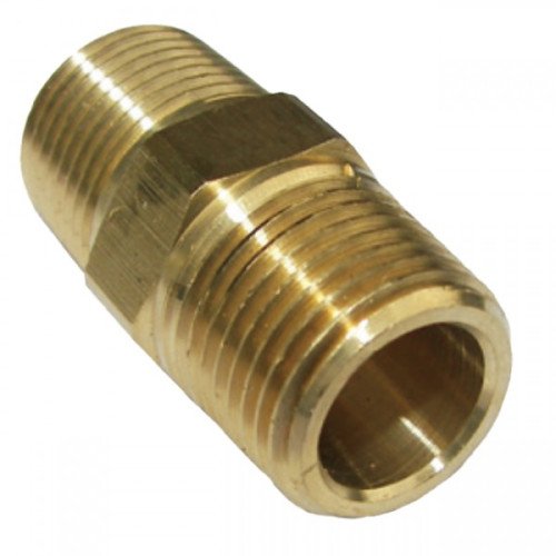 Hex Nipple 3/8, 3325-06-06