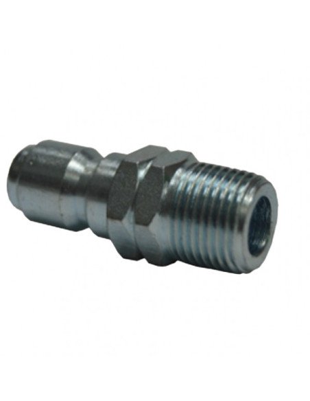 STEEL PLUG 1/4" MNPT, V10007