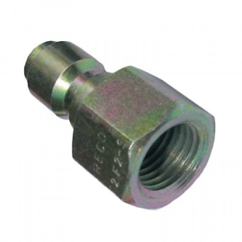 Plug, 3/8 Female "ST" (Plated Steel)  BX300, ST3F3-S