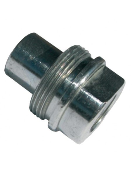 Plug, 3/8 Female "HP" (Steel) (W/O Ck Ball), BW3EF3-S