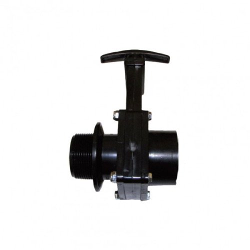 Gate Valve 1-1/2", PVC, VVB10