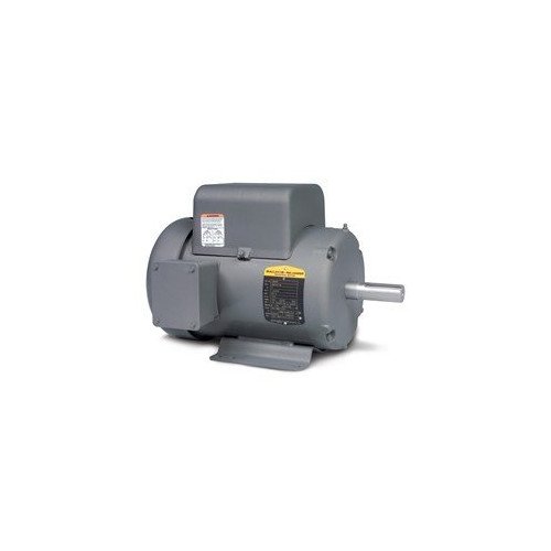 Mtr, Elec, 5HP /TEFC/184T/230V /1PH/60HZ/3450RPM/1-1/8 Shft w/Overload, L3608TM