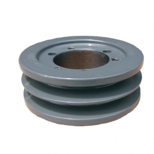 Pulley 2.50" OD,2 Groove,  JA Style Bushing, 2-3V2.50