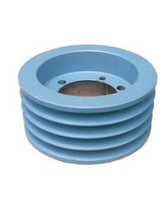 Pulley 6.90" OD, 4 Groove,  SK Style Bushing, 4-3V6.90
