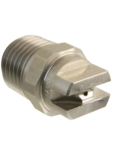 Boquilla con paleta, tamaño 02 x 15 grados x 1/4 NPT, 1/4 MEG 15 02