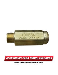Válvula de seguridad (ajustada a 4600 PSI) 100534