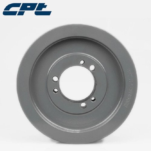 Polea 2 ranuras 6" Buje estilo SH, 2-3V6.00