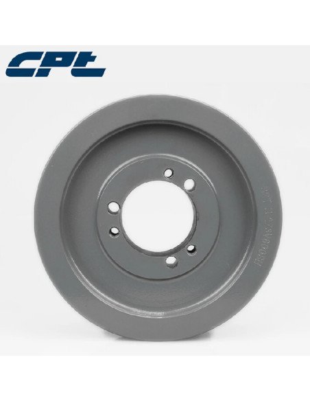 Polea 2 ranuras 6" Buje estilo SH, 2-3V6.00