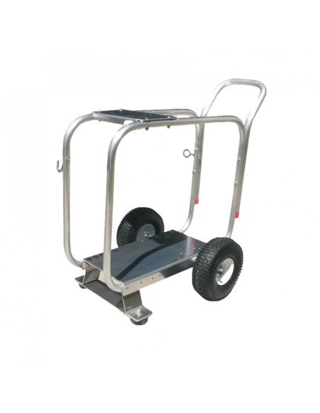 Conjunto de carro, 10"x20" con jaula antivuelco y soporte para carrete de manguera, KCA100